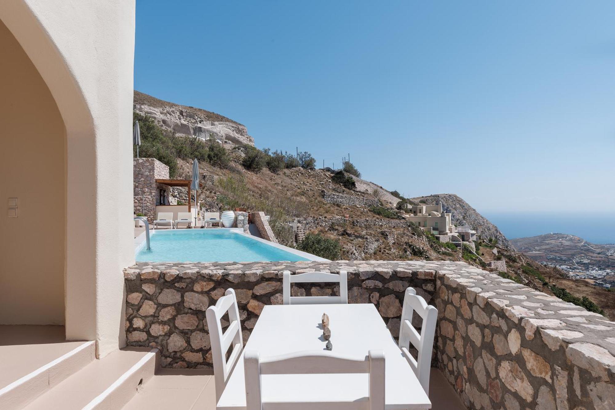Zatrikion Santorini Villas Pýrgos Exterior foto