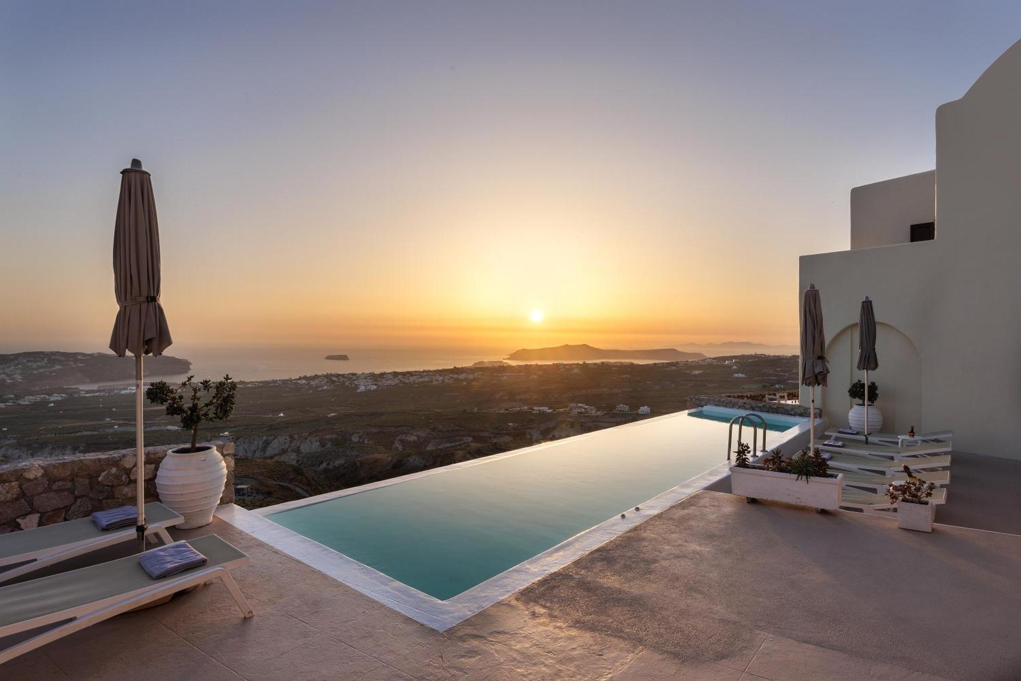 Zatrikion Santorini Villas Pýrgos Exterior foto