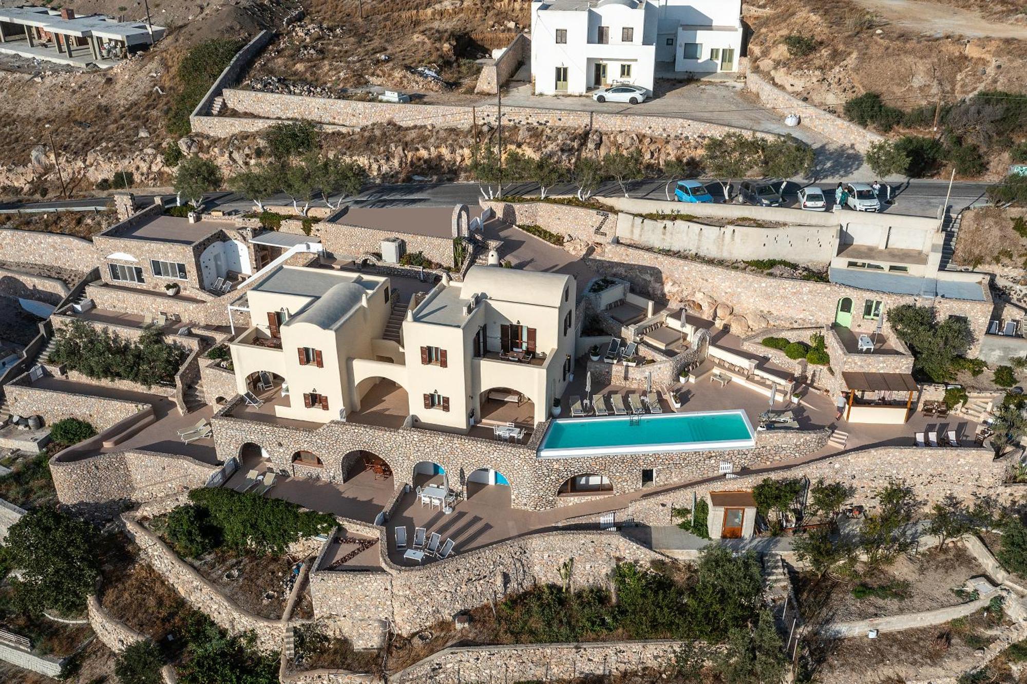 Zatrikion Santorini Villas Pýrgos Exterior foto