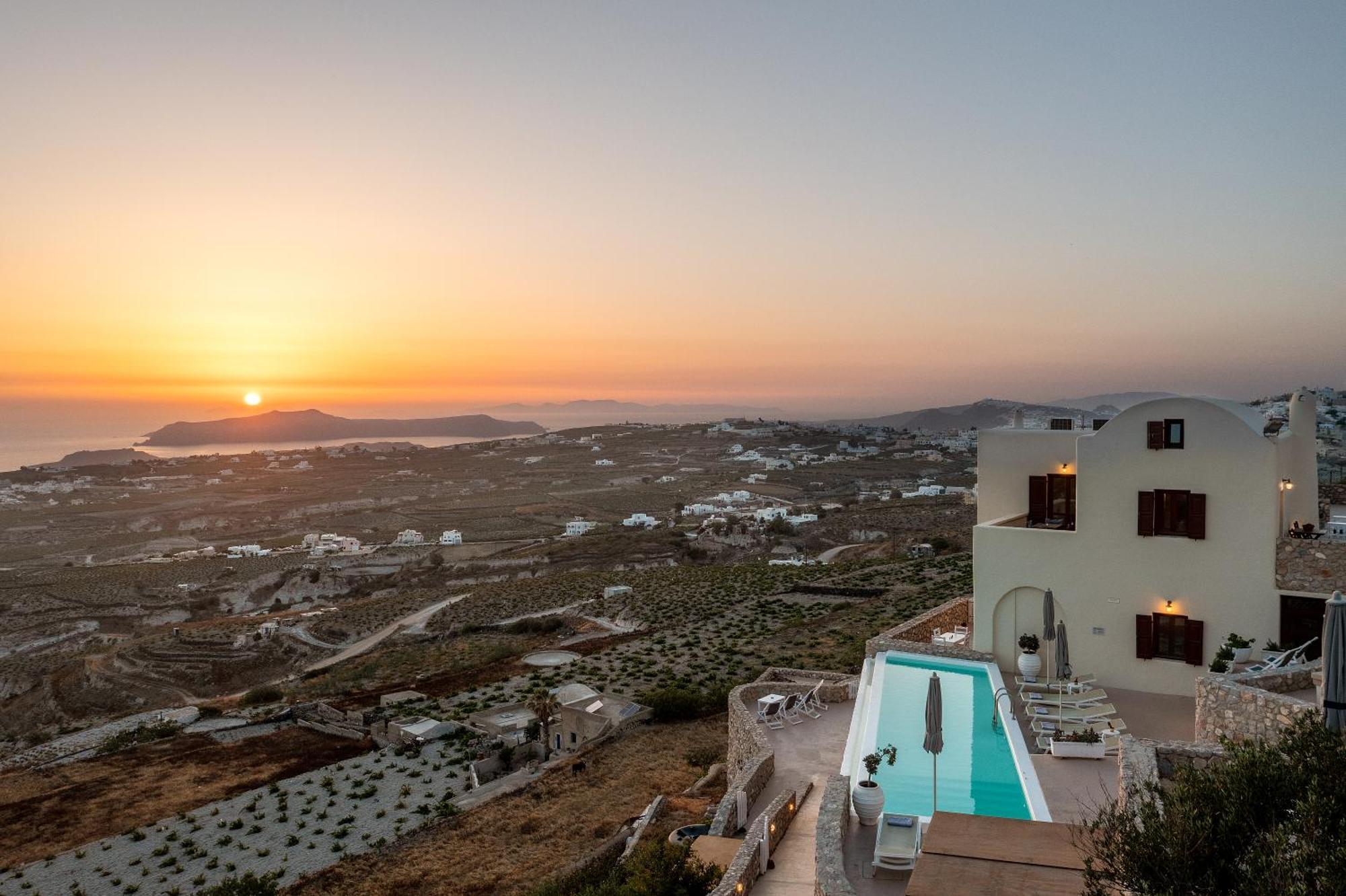 Zatrikion Santorini Villas Pýrgos Exterior foto