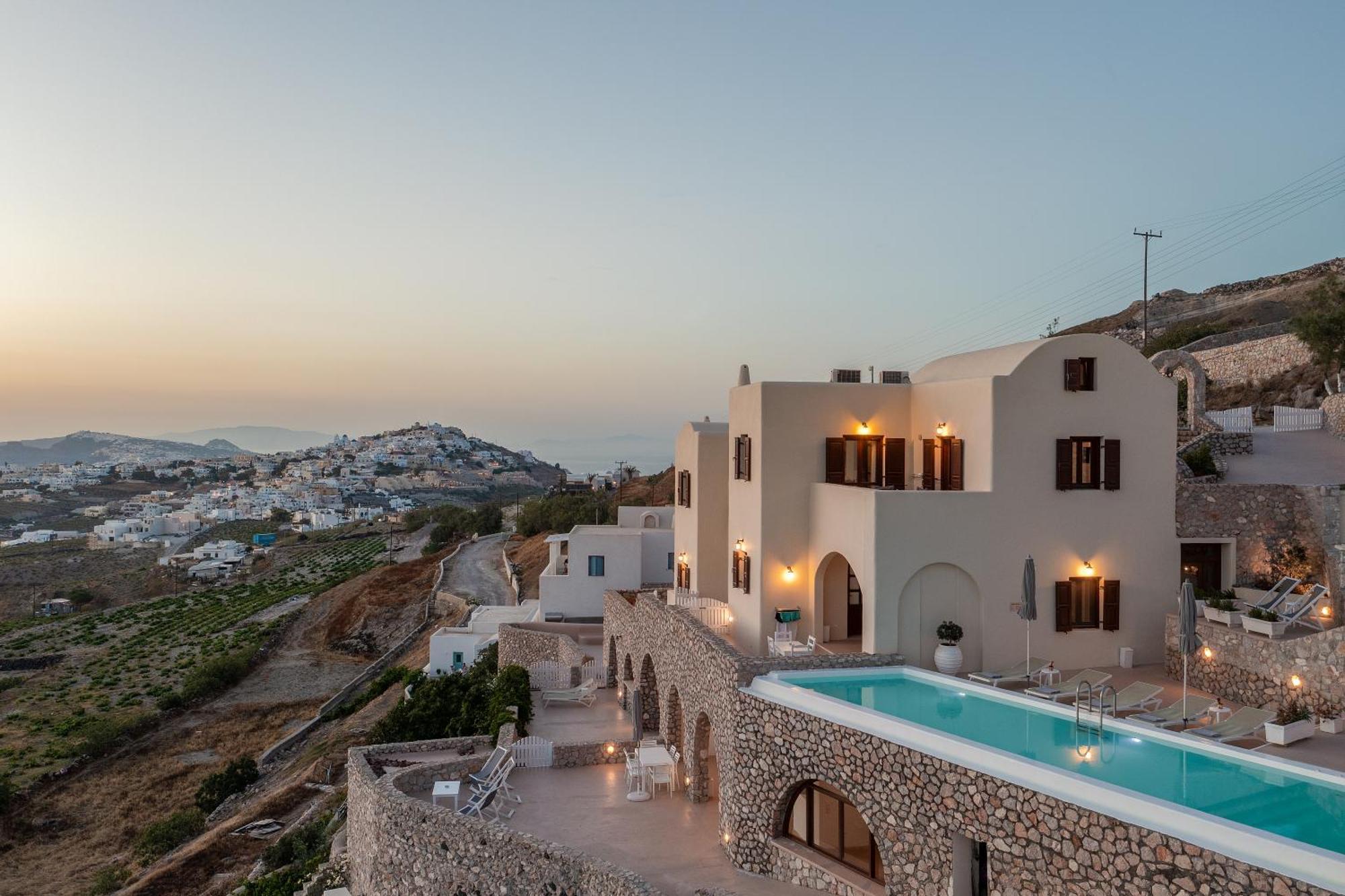 Zatrikion Santorini Villas Pýrgos Exterior foto