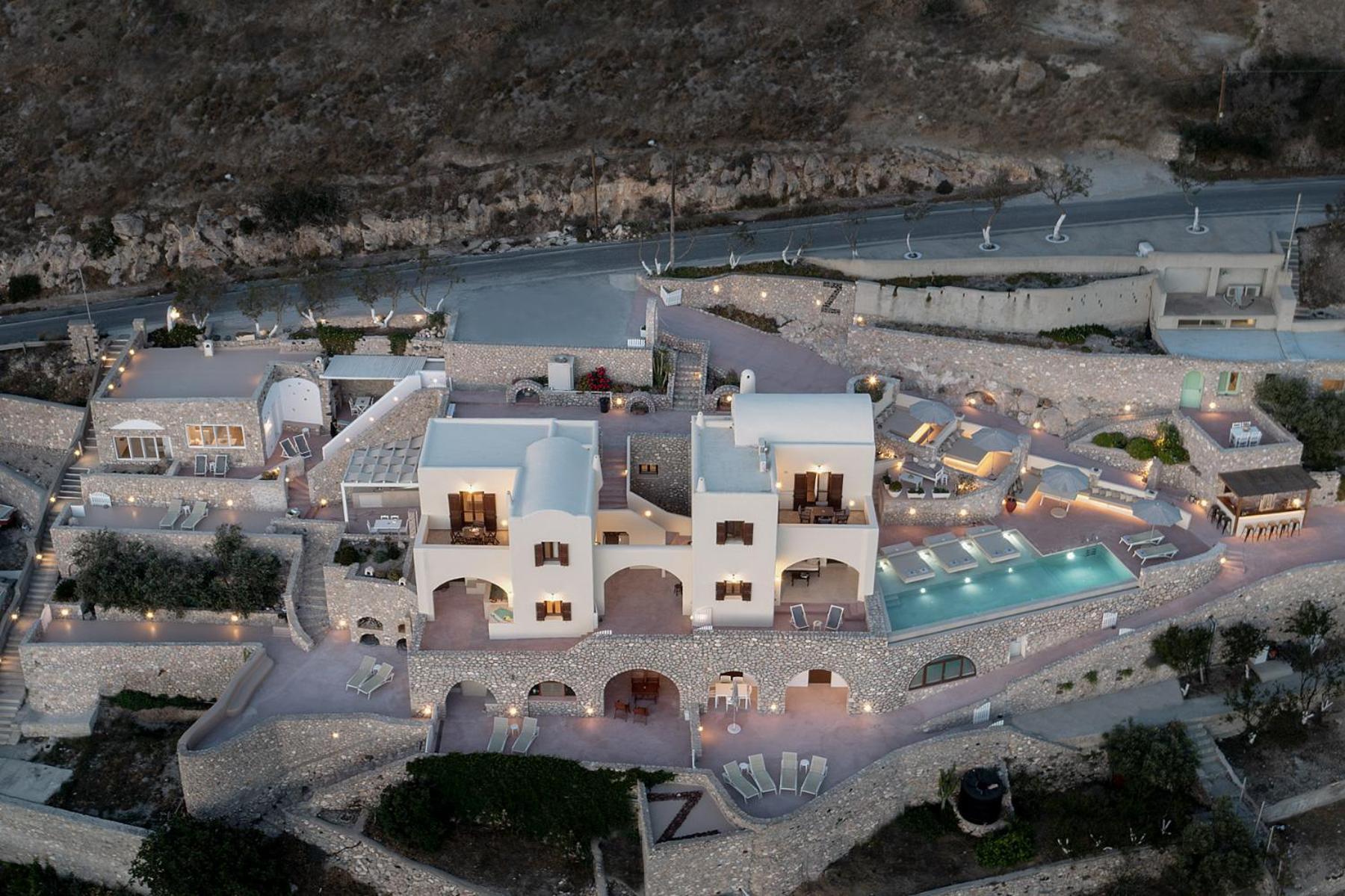 Zatrikion Santorini Villas Pýrgos Exterior foto