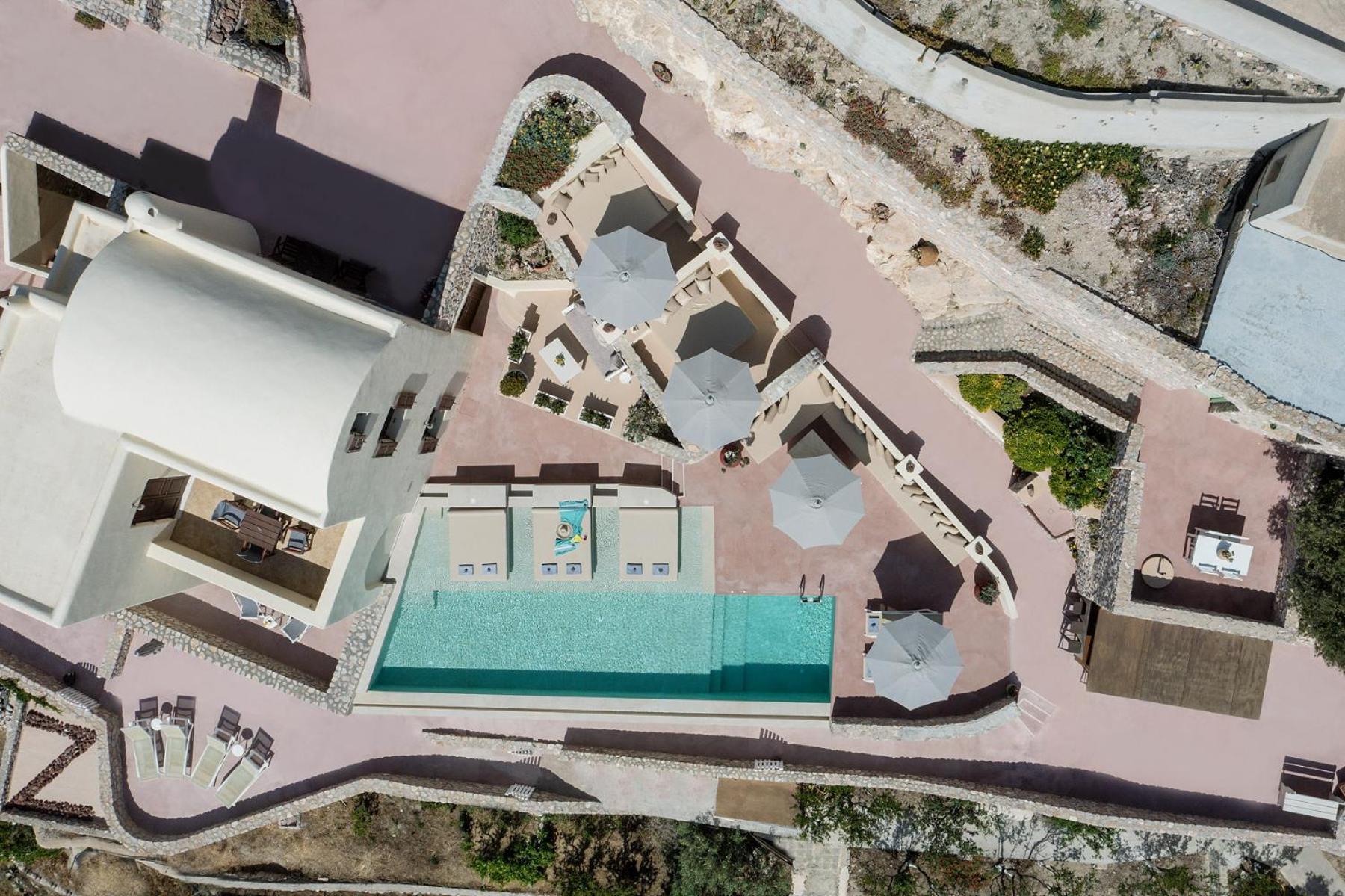 Zatrikion Santorini Villas Pýrgos Exterior foto